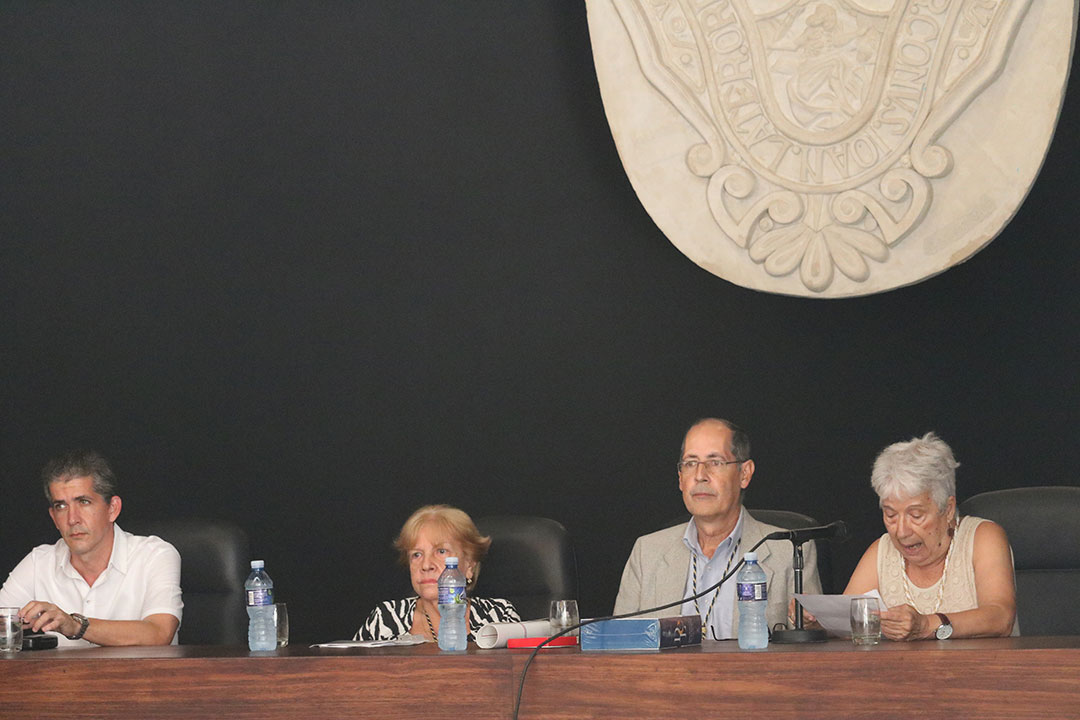 Acto de ingreso del Dr. C. Leonardo Sarría Muzio a la Academia Cubana de la Lengua